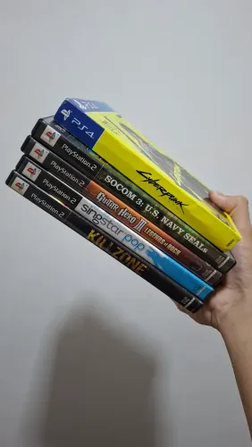 Vendo lote de jogos PS2/PS4