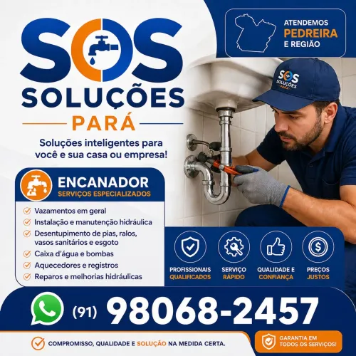 Encanador profissional 