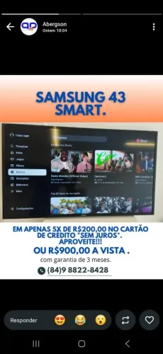 Tv Samsung 43 SMART