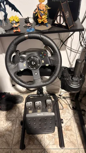 Volante G920 completo com cambio + cockpit