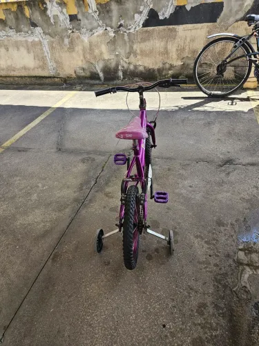Bicicleta Infantil Cairu Flowers Aro 16 - Com Rodinhas
