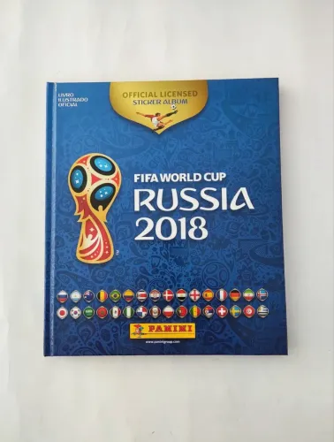 Album Copa 2018 Russia Completo - Todas figurinhas coladas! - Capa dura colecionador