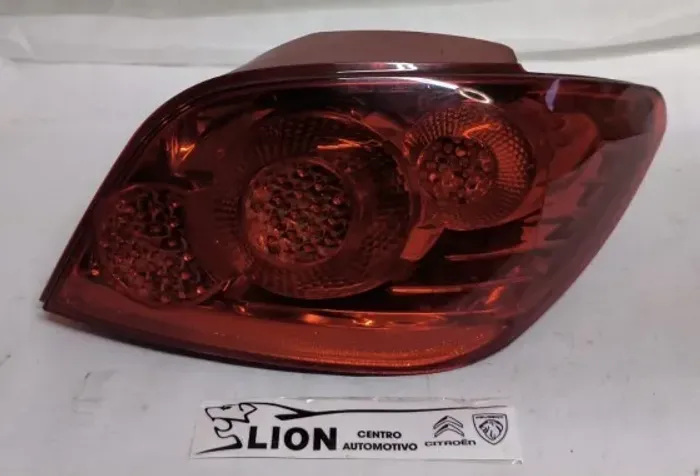 Lanterna Traseira ORIGINAL para veículos Peugeot 307 Hatch L/D - Sem placa das lâmpadas