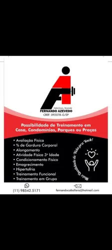 Personal Trainer com 15 anos de experiência em São Paulo.