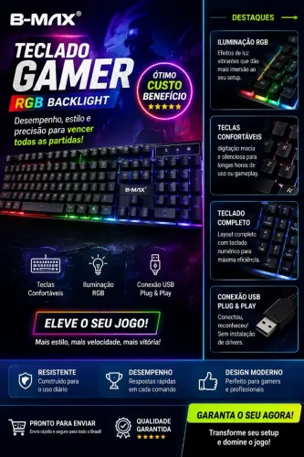 VENDO TECLADO GAMER