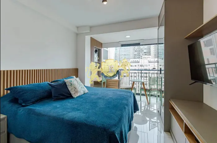 Flat à venda na Consolação| 24m² | 1 Dormitório| Próximo à Estação Higienópolis-Mackenzie