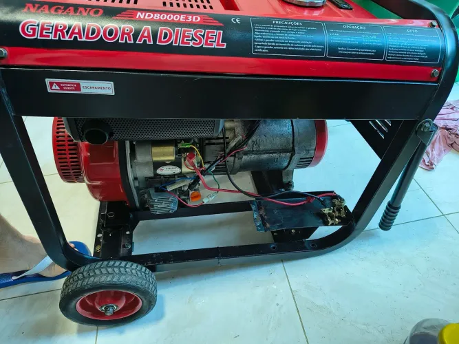 Gerador diesel Nagano 8kva