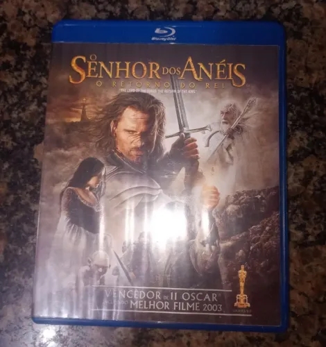 Blu-ray O senhor dos anéis o retorno do rei