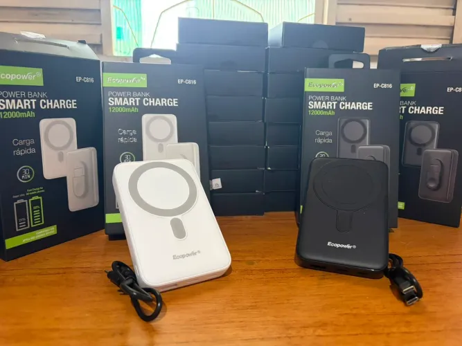 Carregador portátil powerbank ecopower