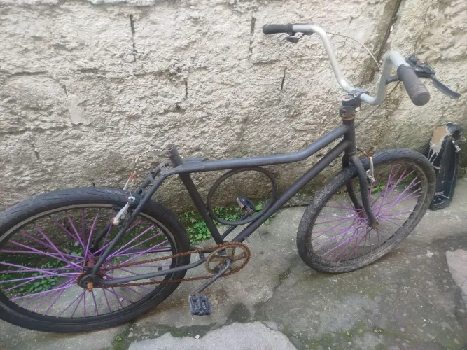 Bicicleta barra circular 