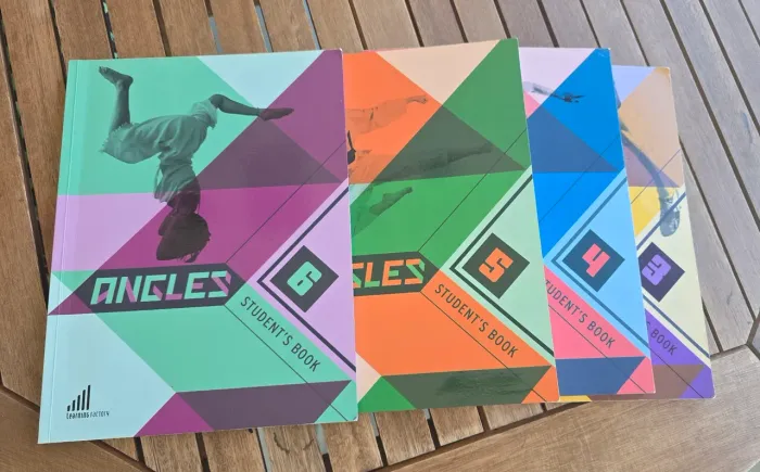 Livro de Inglês Angles 3, 4 , 5 e 6