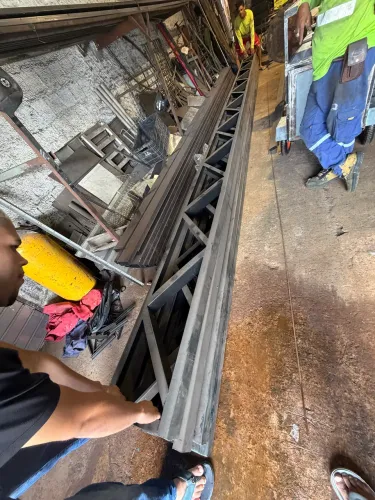 Treliça de ferro para telhado 