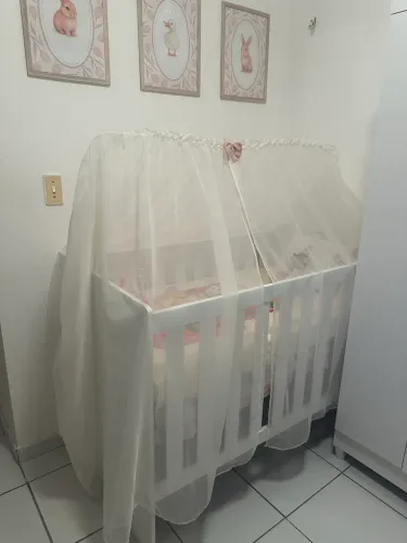 Berço 3 em 1 - transforma em cama