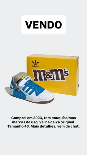 ADIDAS M&M AZUL ORIGINAL