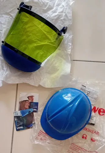 CAPACETE C/ PROTETOR FAC. (EPI)