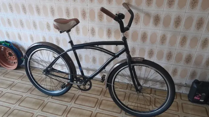 Bicicleta retrô aro 26 freio contra pedal