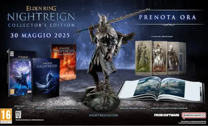 ELDEN RING NIGHTREIGN Collector's Edition PS5 novo lacrado