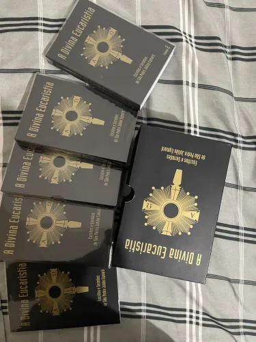 Box Coleção A Divina Eucaristia - São Pedro Julião Eymard (5 Volumes) NUNCA USADO