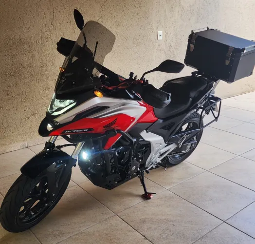 Honda NC750X 2023 - Completa e pronta para viagem