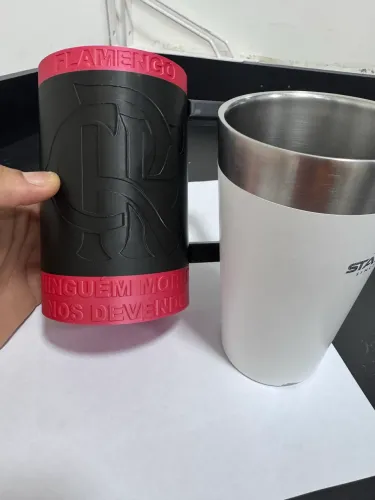 Caneca Flamengo impressora-3D