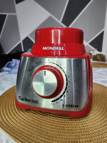 Base Liquidificador 220v Mondial Turbo Inox L-1100 W