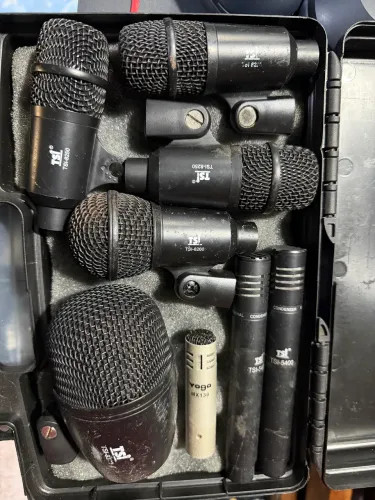 Kit microfone bateria STI