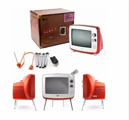 Tv LG retrô edição MTV na caixa completa zerada