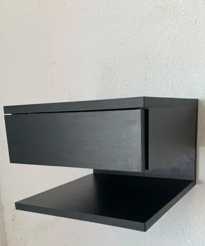 Mesa de cabeceira suspensa
