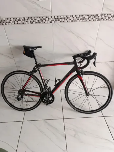Caloi Strada Racing M/54 Shimano Tiagra 20v Garfo Carbono