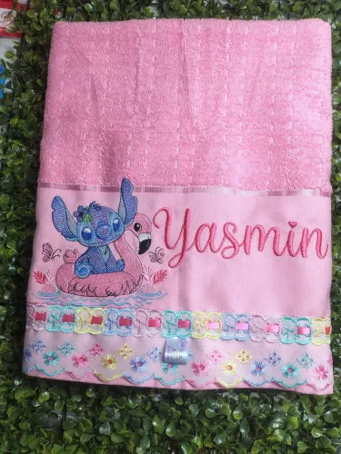 Toalha de banho personalizada 