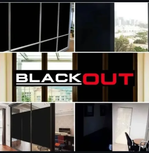 Película Fumê, blackout, jateada e muito mais
