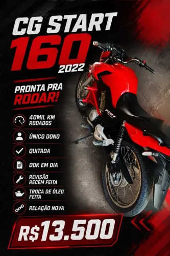 Moto 160 start