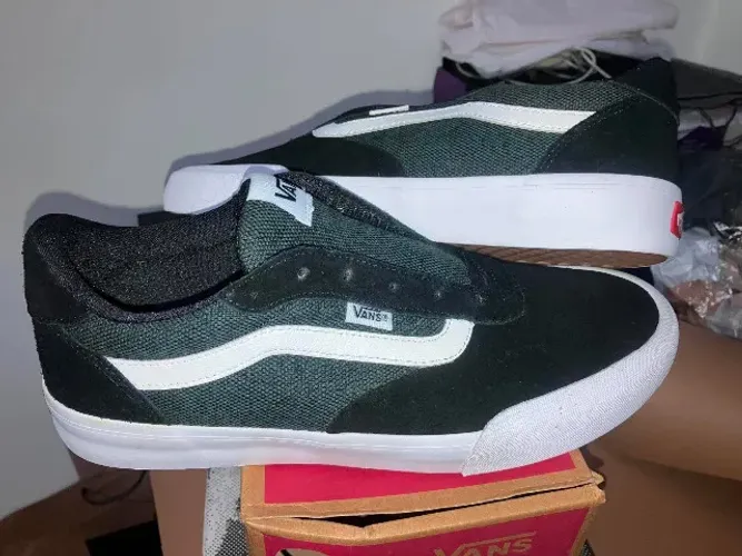 Tênis Vans Palomar Suede Canvas Black White Unissex.