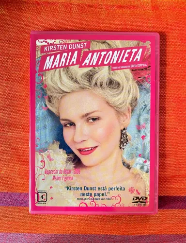 DVD Maria Antonieta (Direção Sofia Coppola / Com Kristen Dunst-2006) Oscar Melhor Figurino