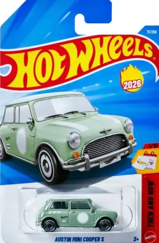 Hot Wheels Mini Cooper S JJH39 71/250 Then and Now 01/10