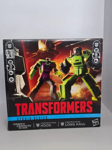 Transformers Studio Series Devastator 2 em 1 Hook e Long Haul lacrado hasbro