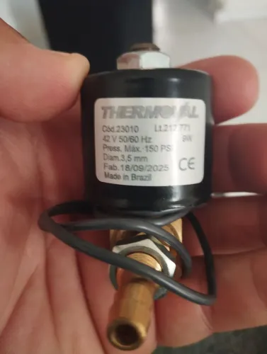 Válvula solenóide thermoval 42v 50/60hz 9w