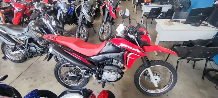 HONDA NXR BROS 160 VERMELHA 2023 Shalon veículos Cariacica 