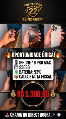 iPhone 16proMax 256gb Desert