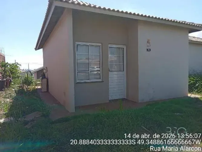 Casa com 2 dorm à venda, 44 m² por R$ 117.010,10 - Residencial Gumercindo De Seta - São Jo