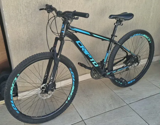 Bicicleta Aro 29 Mtb Cripto 24v Shimano Freio Hidráulico, quadro 17. 