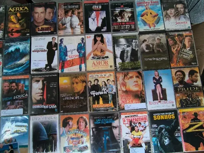 DVDs originais diversos