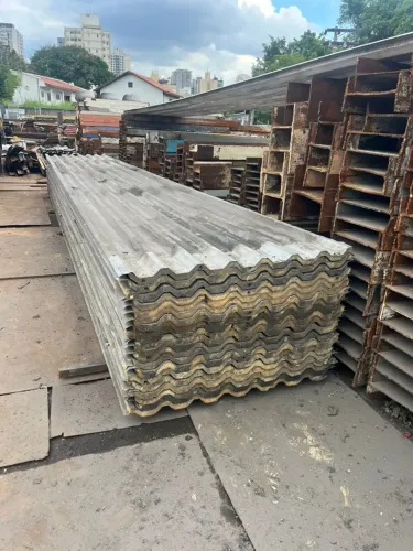 Telhas sanduíches com 1,20m de largura/ Telhas termo acusticas/ Telhas com isopor