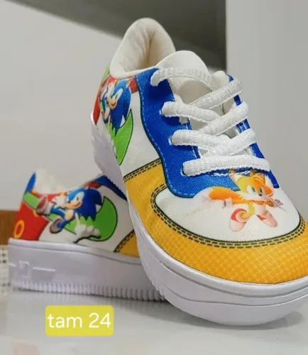 Tênis Sonic infantil 