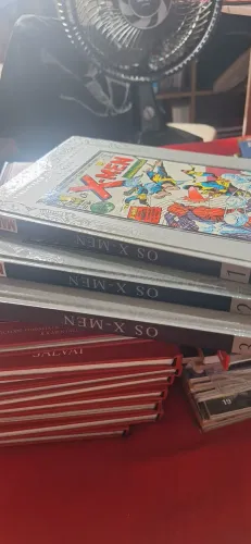 Biblioteca histórica marvel Os X-men panini 1 2 3