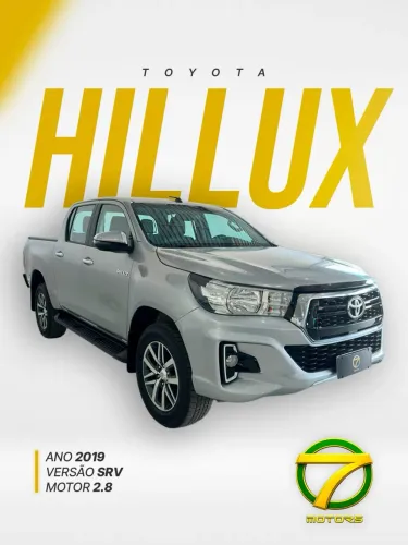 Toyota Hilux CD SRV 4X4 2.8 TDI Diesel Aut. 2019