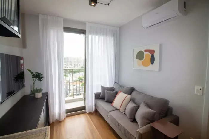 Apartamento Para Venda e Locação Campo Belo, 1 Quartos, 1 Suíte, 31m² - (condomínio Bothan