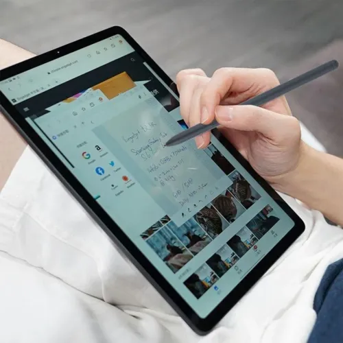 Galaxy Tab S7 FE 6 GB de RAM 128 GB Resolução 2K 4G Doby áudio Wi-Fi 6 Um bateria 10040MAH