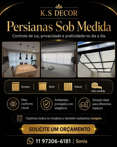 Trabalhamos somente sob medidas