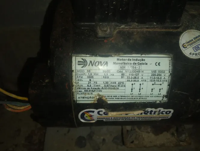 BOMBA DE ÁGUA THEBE MONOFÁSICA 2CV